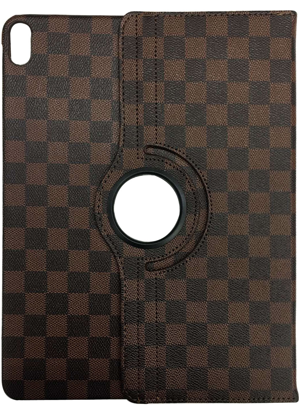 iPad Mini 4 Portfolio Case checker brown